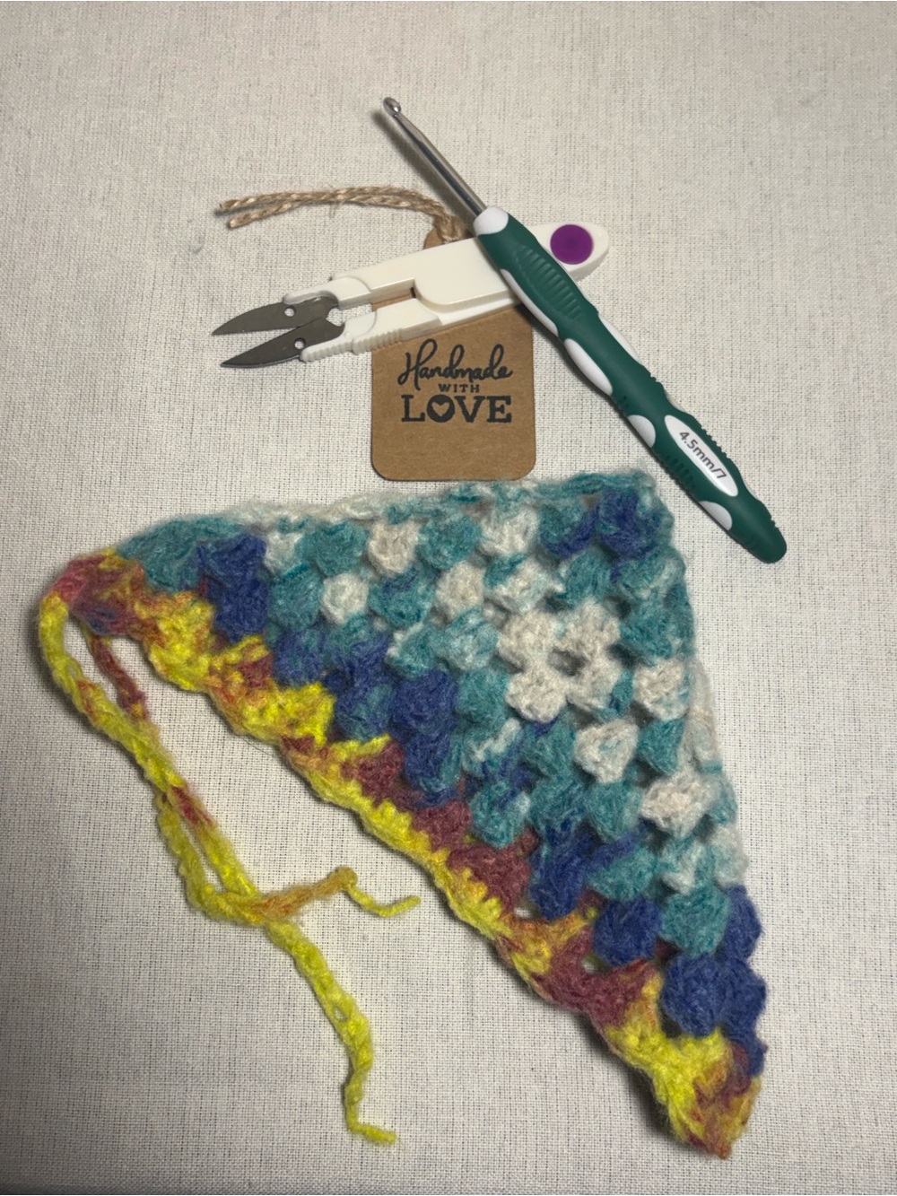 Handmade Crochet Bandanna